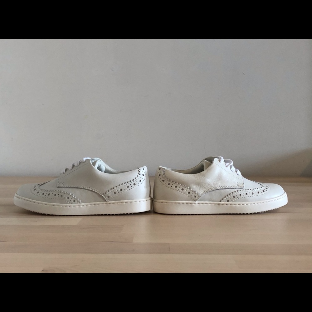 Dolce Gabbana kids leather wingtip sneaker